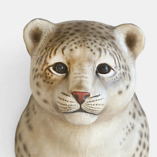 Snow Leopard Wall Mount