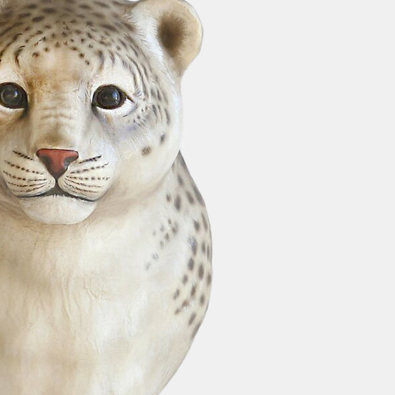 Snow Leopard Wall Mount