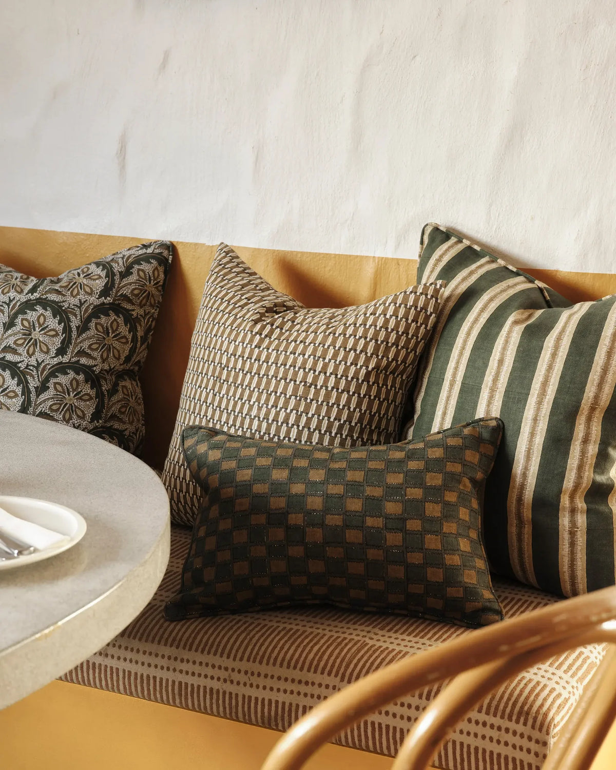 Rumi Caraway Square Pillow