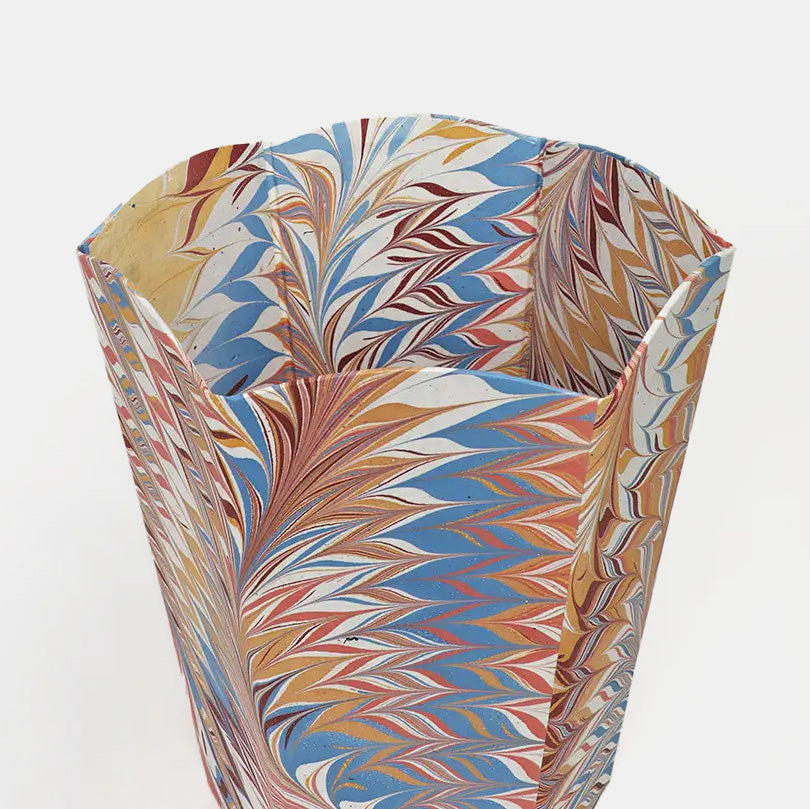 Craft Boat Scalloped Wastebasket - Thumbnail 3