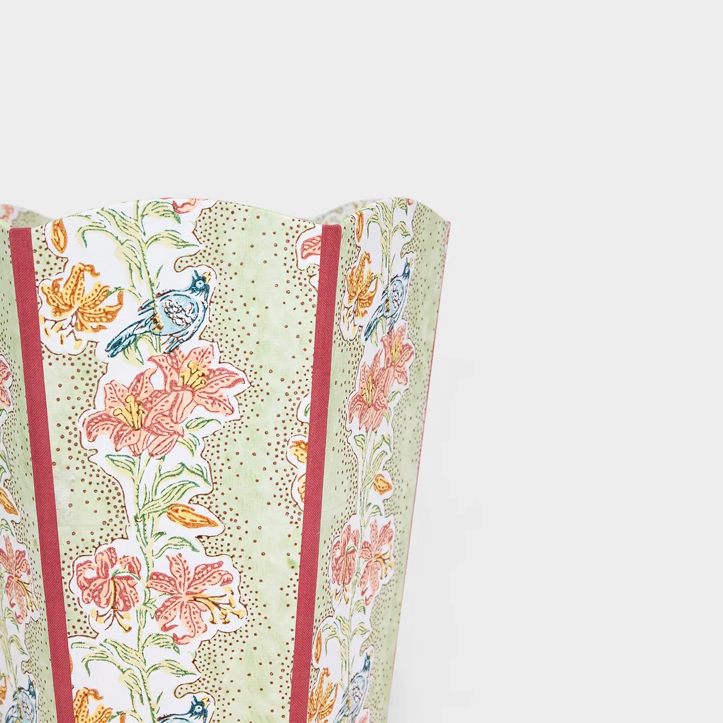 Craft Boat Scalloped Wastebasket - Thumbnail 3