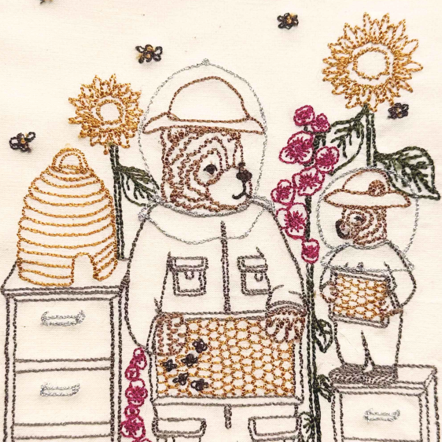 Beekeeper Bears Card