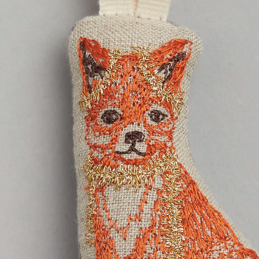 Fox Tree Trimmer Ornament