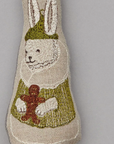 North Pole Bunny Ornament