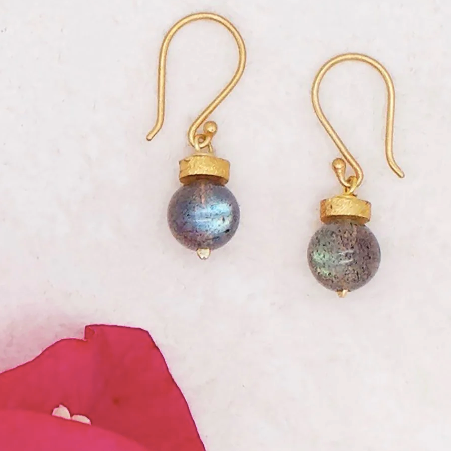 Labradorite Drop Earrings