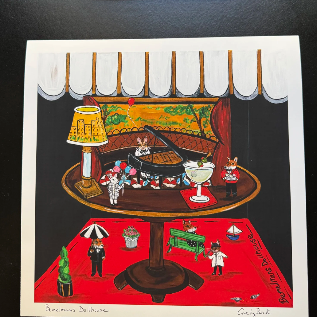 Bemelmans Dollhouse Print