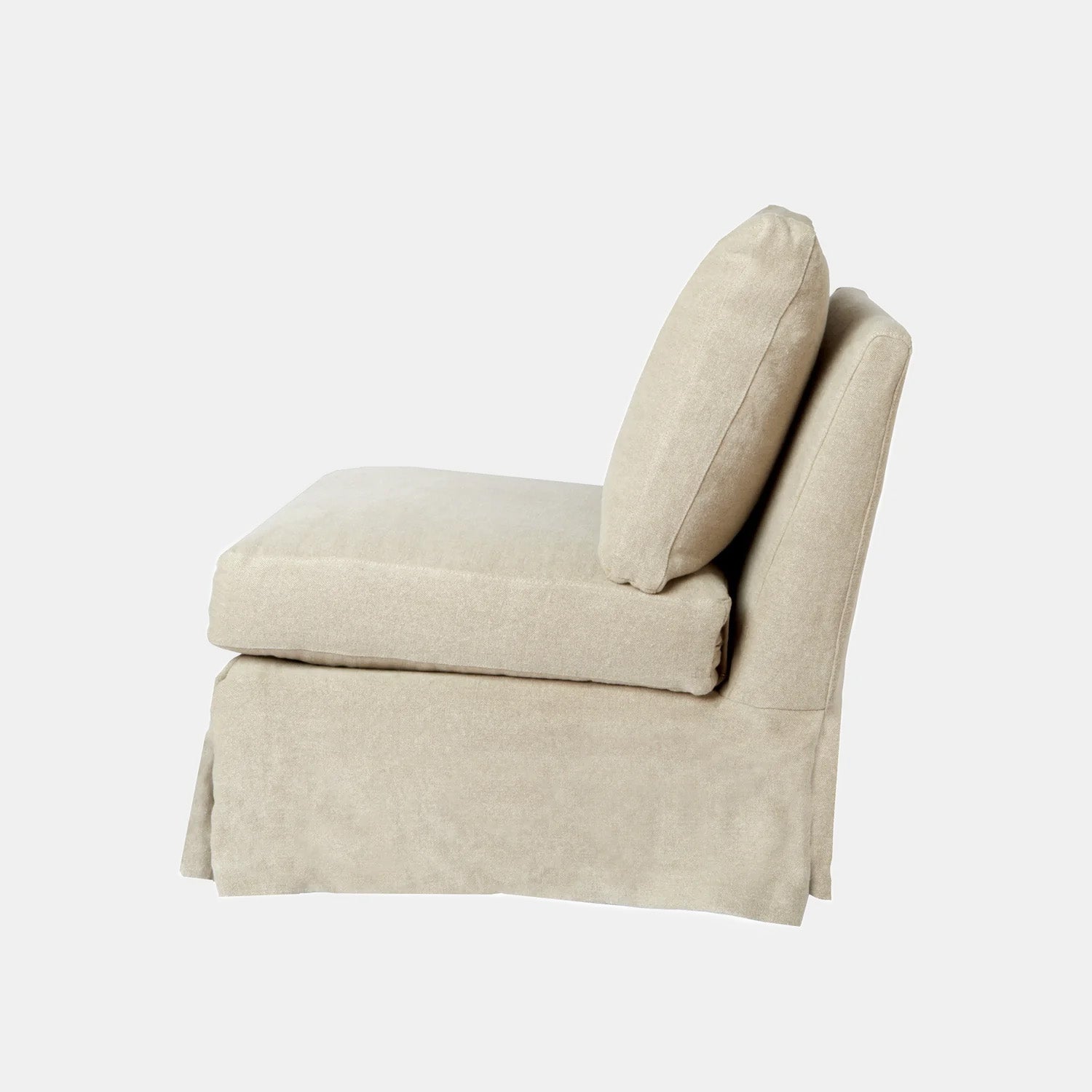 Essentials Seda Armless Chair: Made to Order