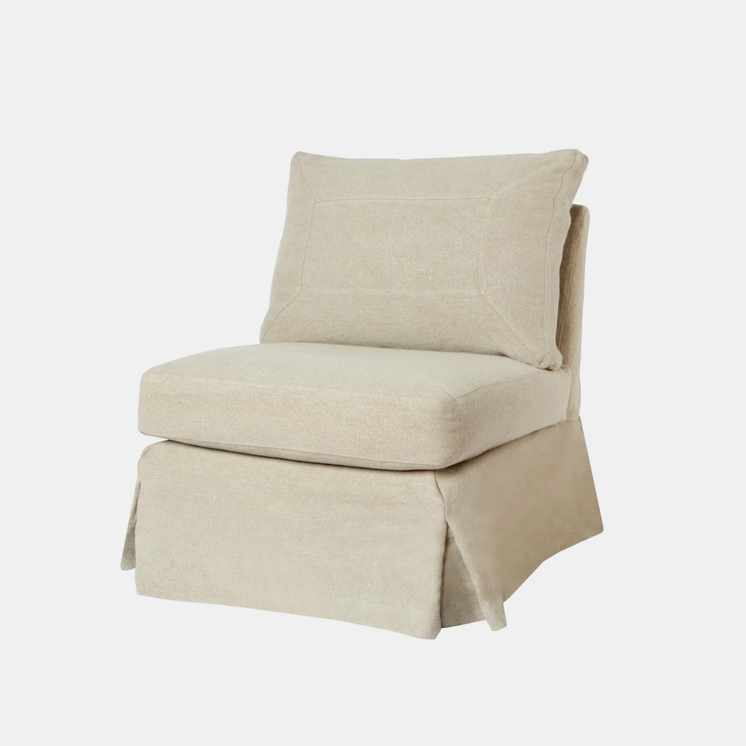 Essentials Seda Armless Chair: Made to Order