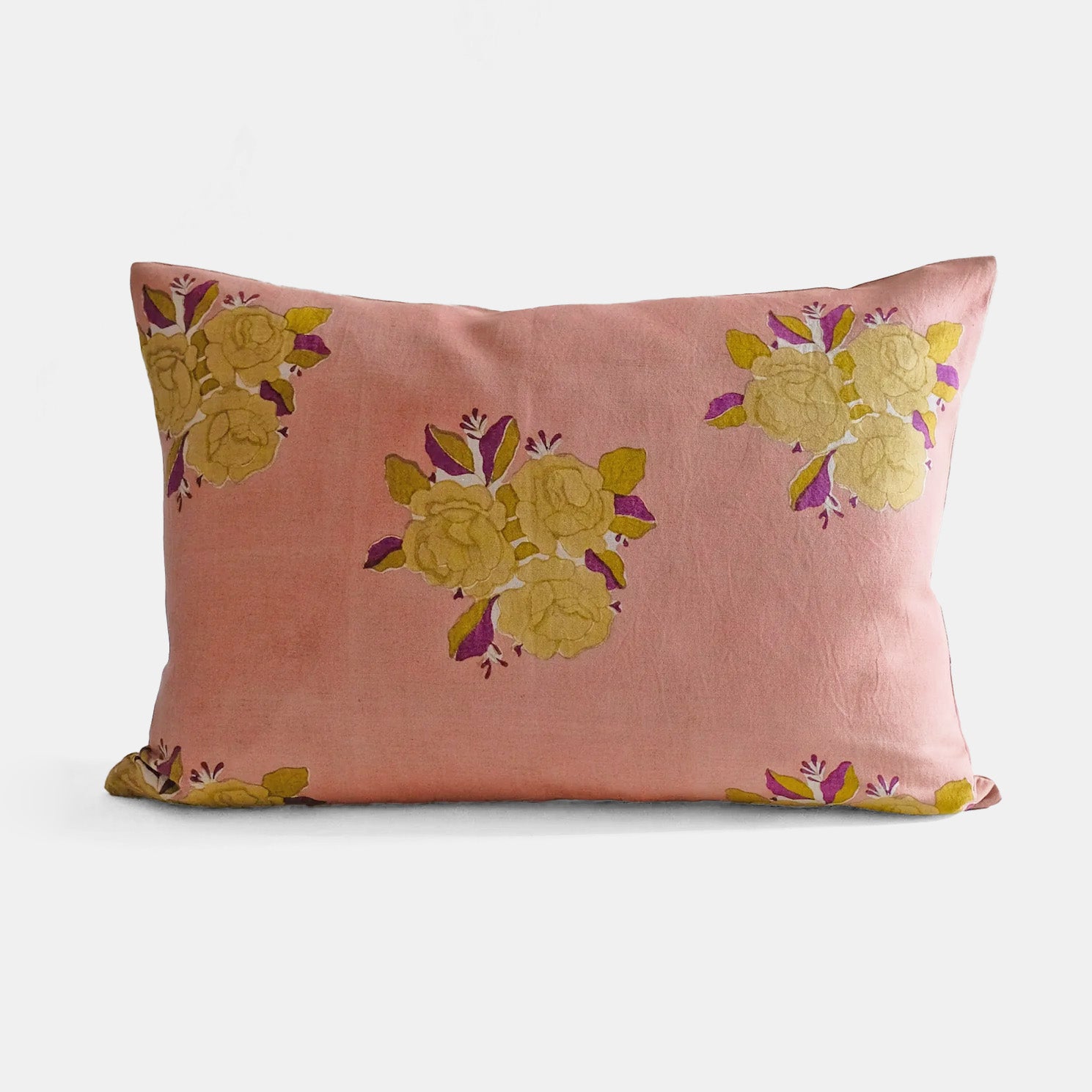 Sara Pink Lumbar Pillow