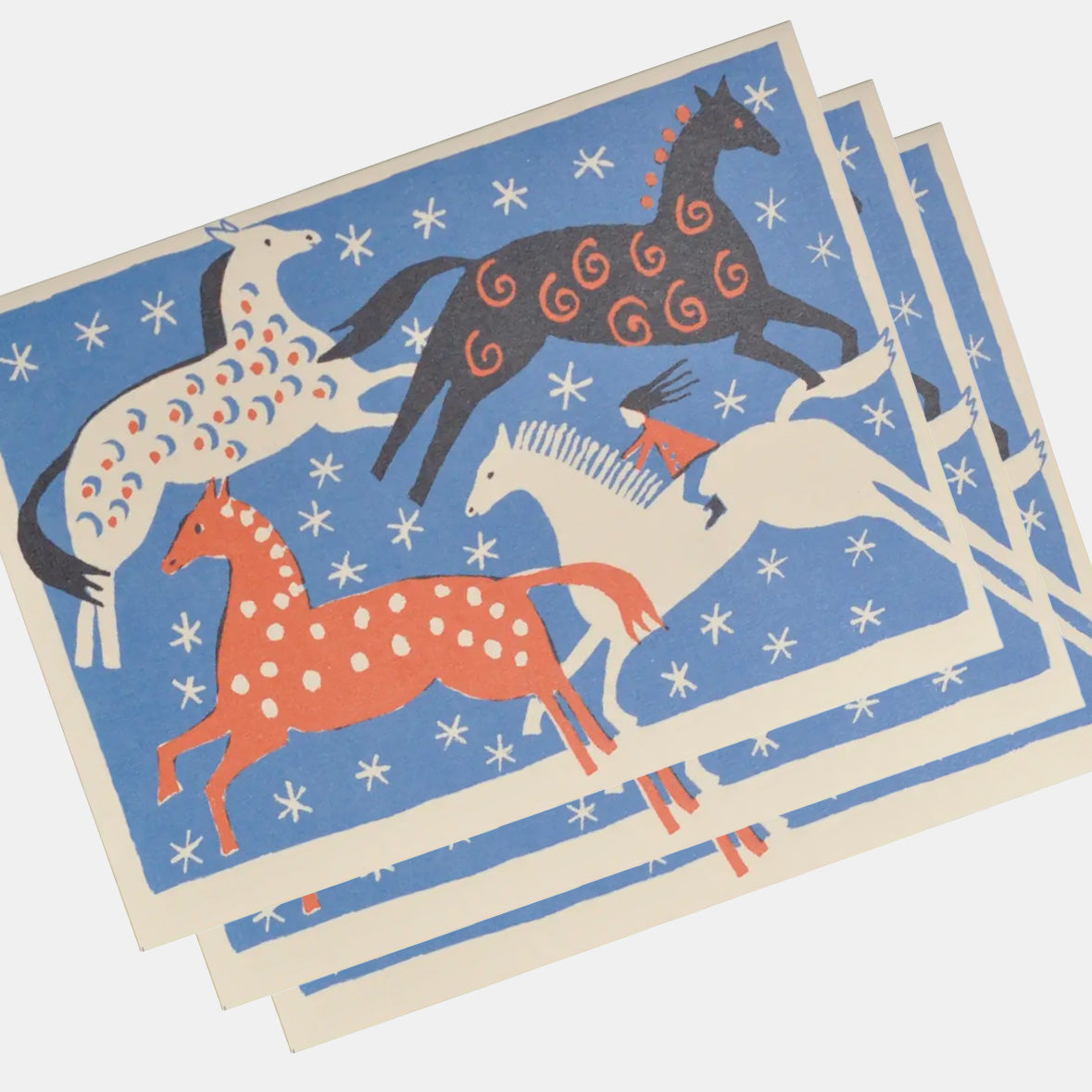 Four Horses Cards: Pack of 10