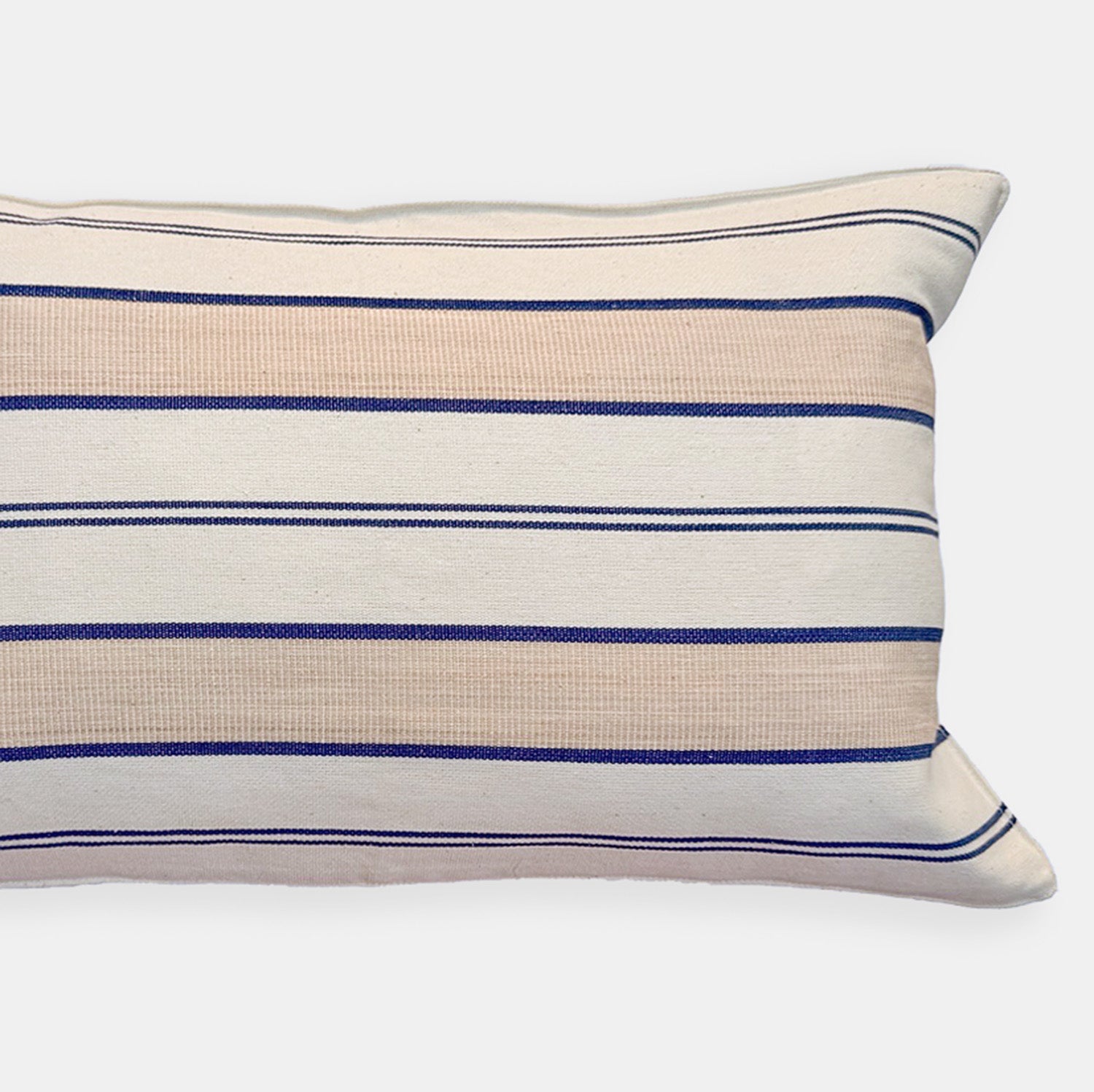 Orange Blossom Stripe Lumbar Pillow