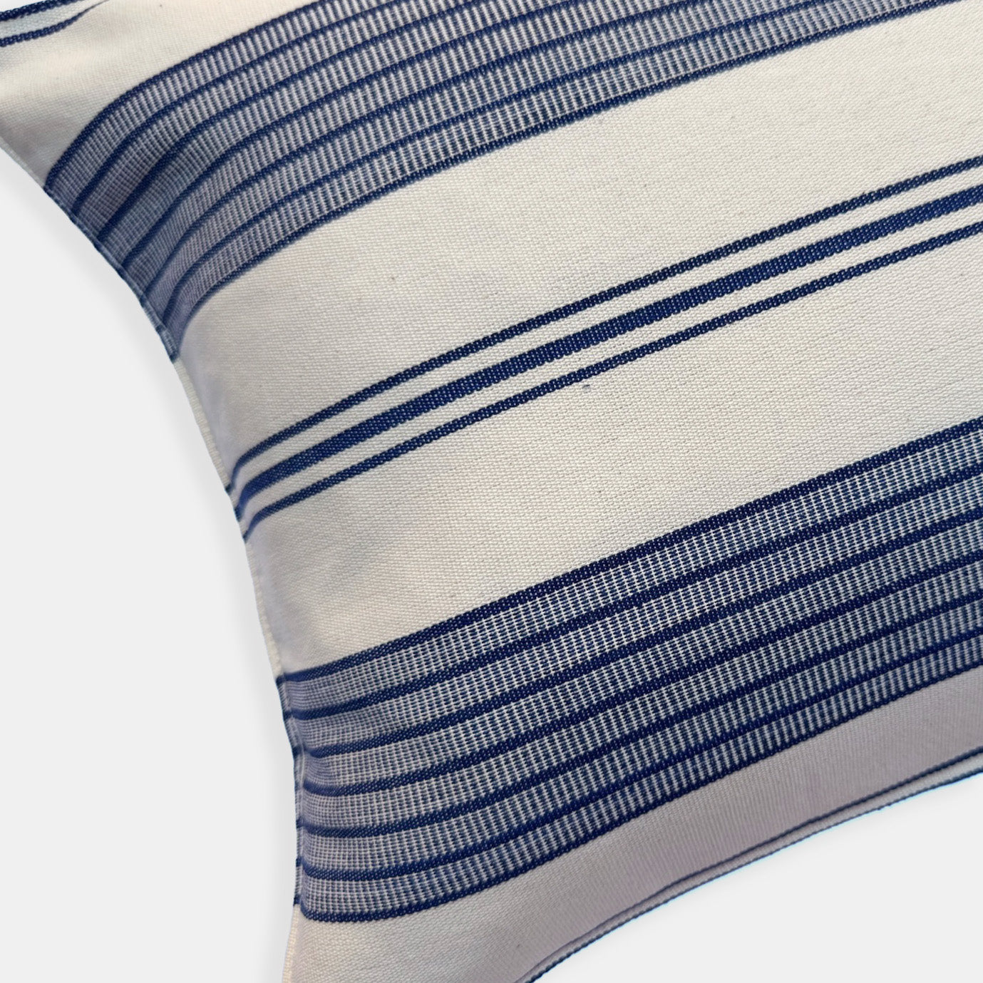 Tick Mark Stripe Lumbar Pillow