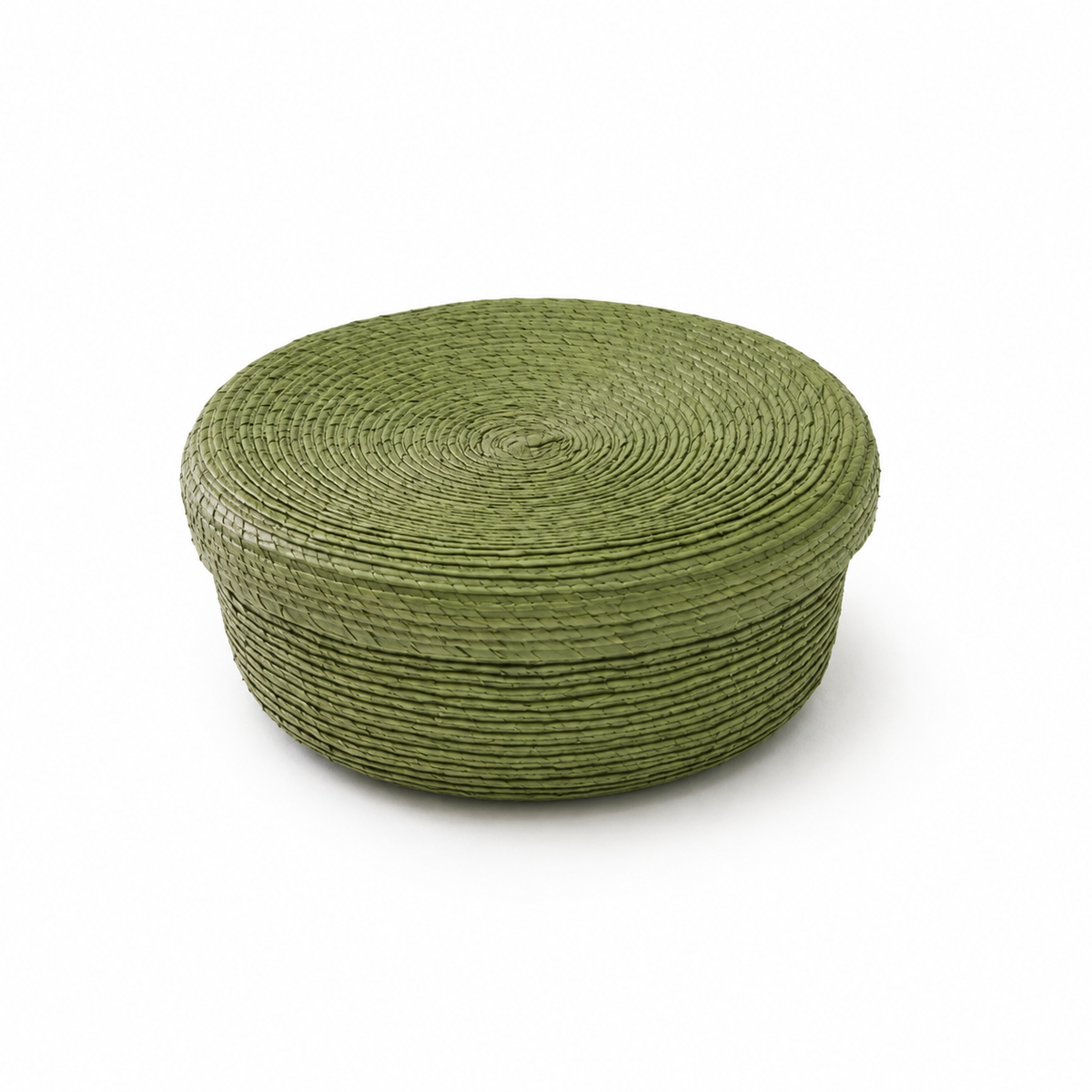 Tortillero Basket with Lid in Aceituna