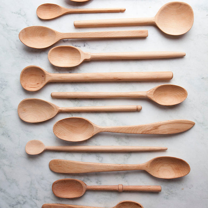 Single Large Wood Spoon