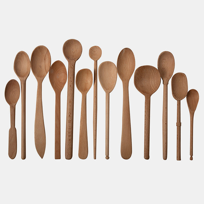 Single Large Wood Spoon