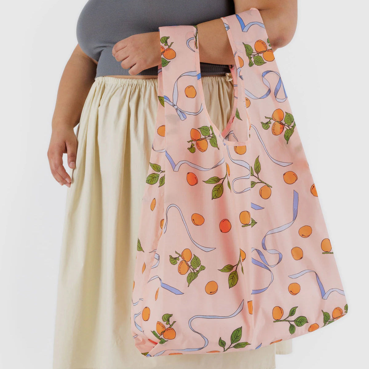 Big Baggu in Apricots &amp; Ribbons