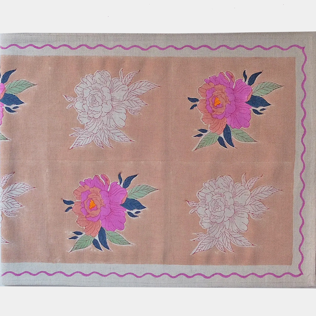 Babita Table Runner in Fuchsia