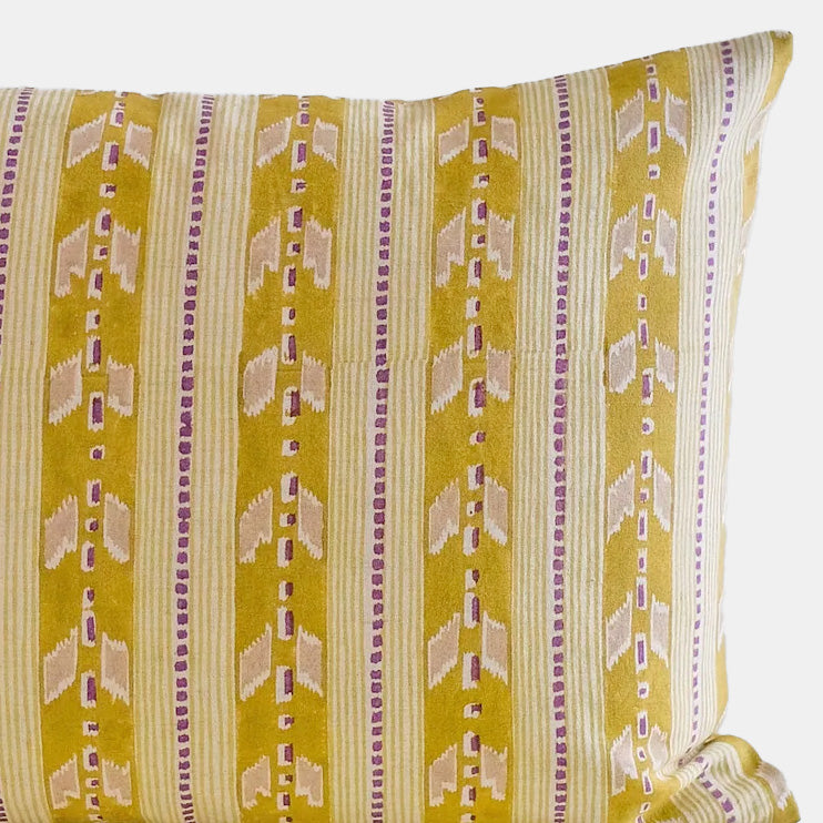 Kaveri Olive Lumbar Pillow - Collyer's Mansion
