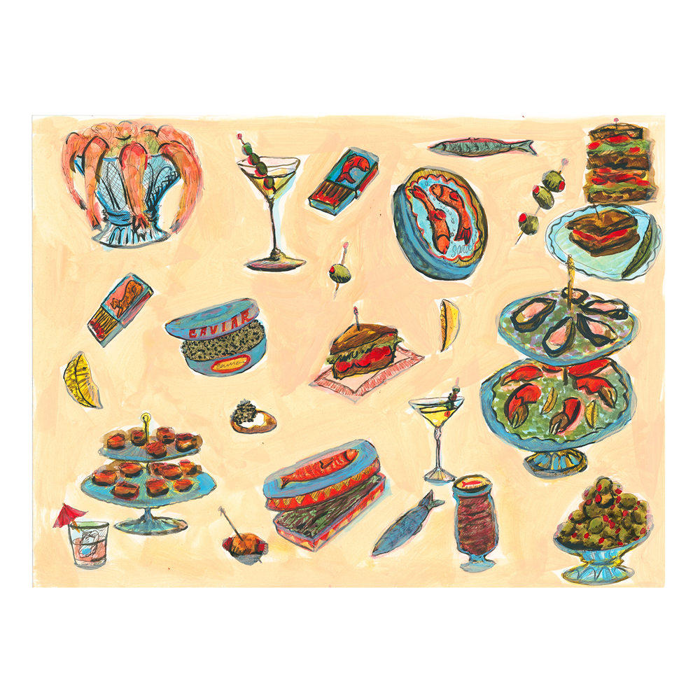 Caviar and Sardines Print