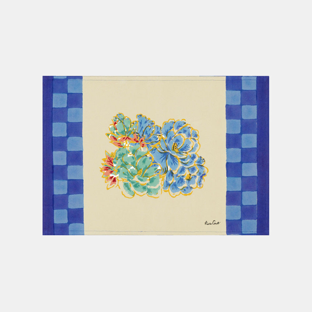 Positano Red Tiles Canvas Placemat