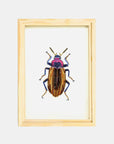 Eucyrtus Glorious Beetle Beaded Art