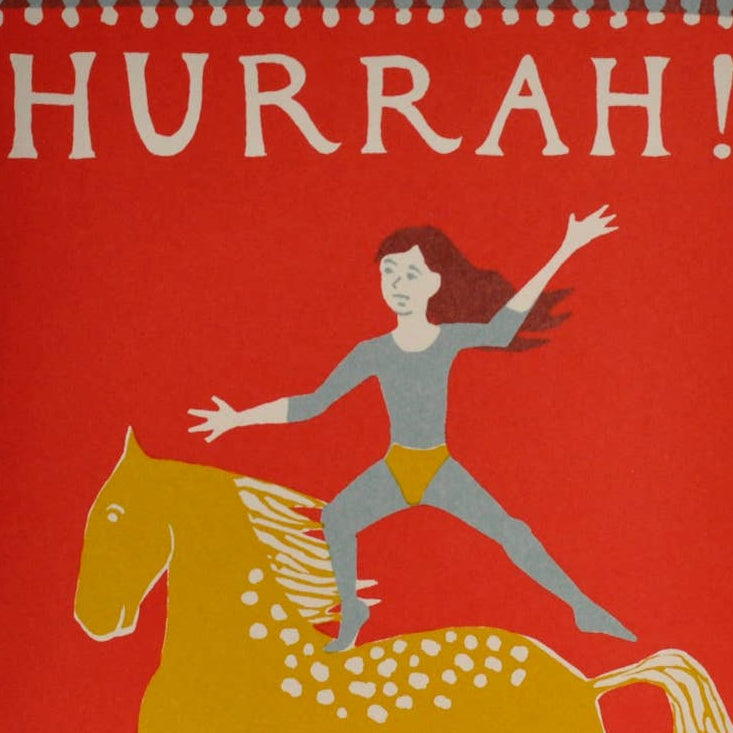 Large Card: Bareback Rider - Collyer's Mansion