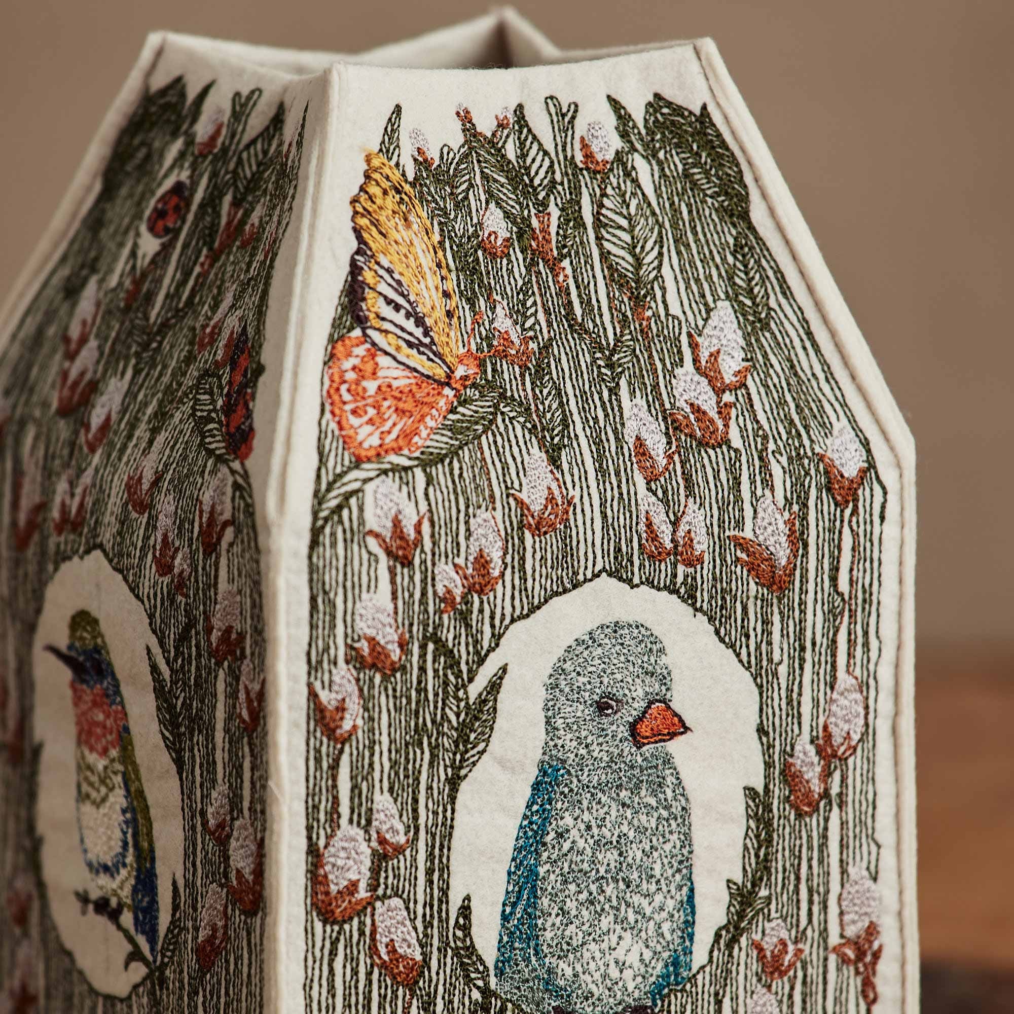 Birdhouse Tissue Box Cover