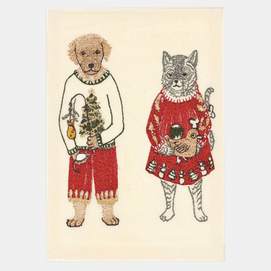 Gifting Cat and Dog Card