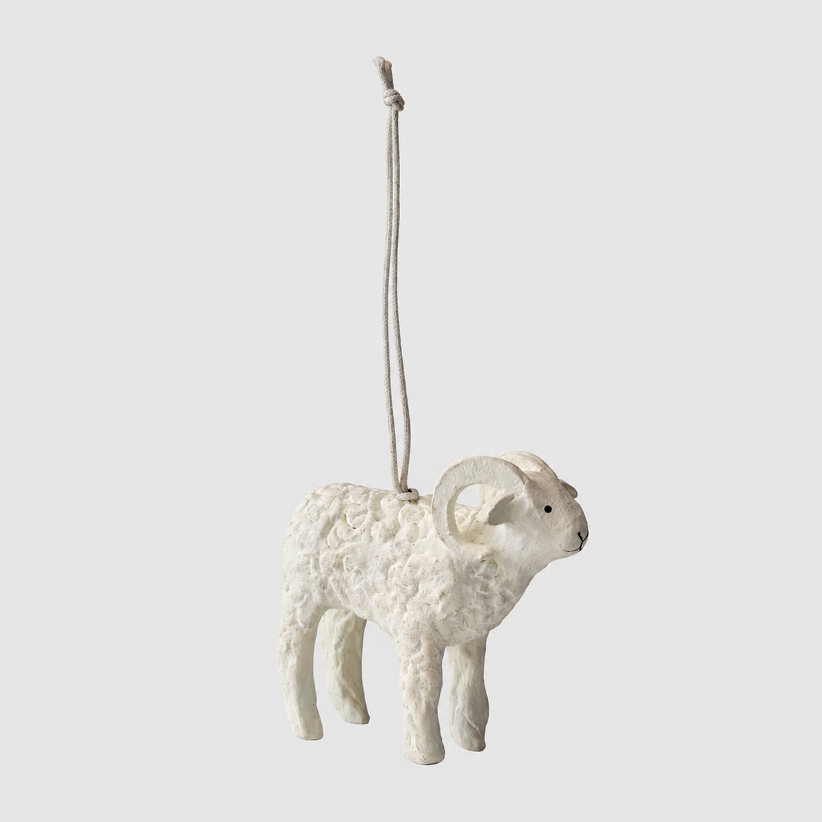 Paper Mache Goat Ornament