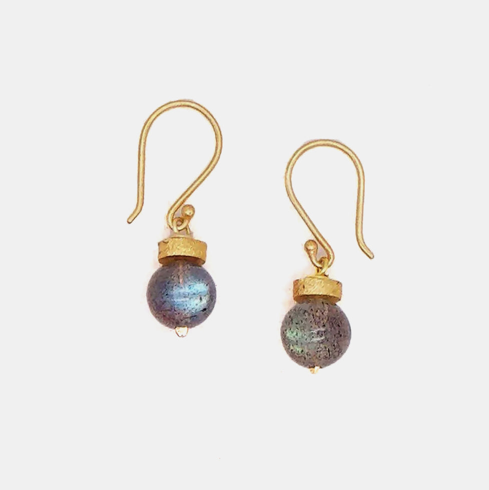 Labradorite Drop Earrings