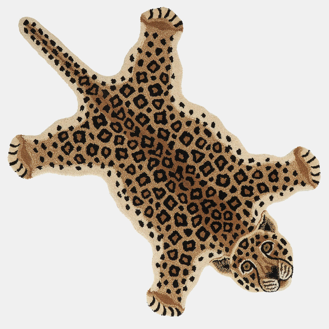 Loony Leopard Rug in Large