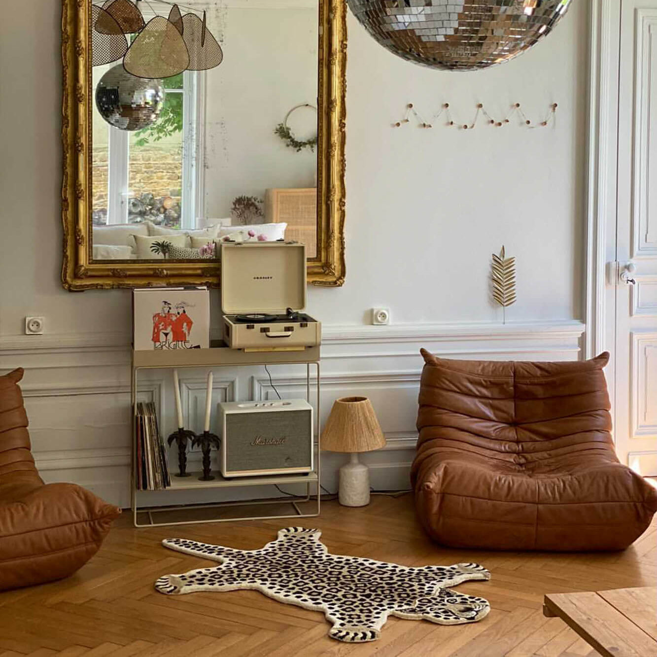 Loony Leopard Rug in Large