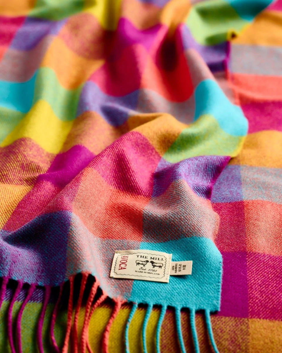 Circus Wide Merino Scarf
