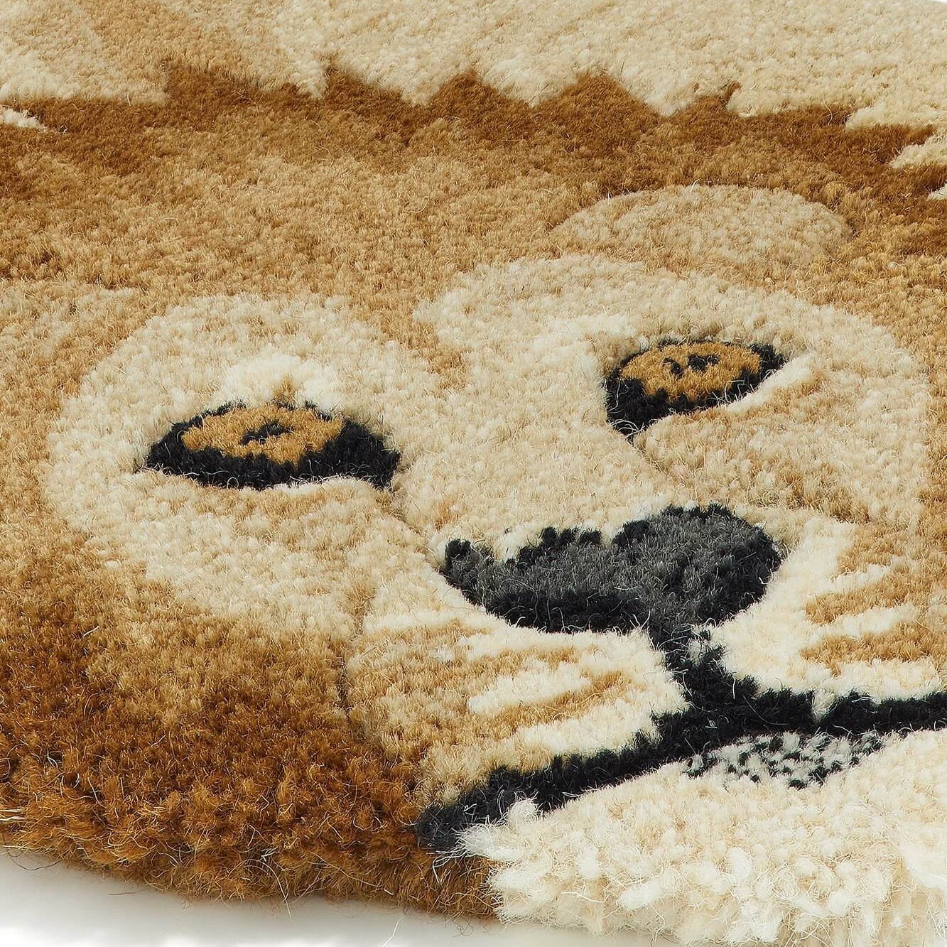 Moody Lion Small Rug