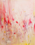 Deep and Light Pink Large Painting