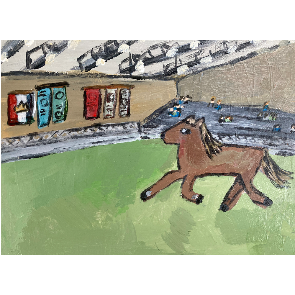 At The Arena by Steph Becker