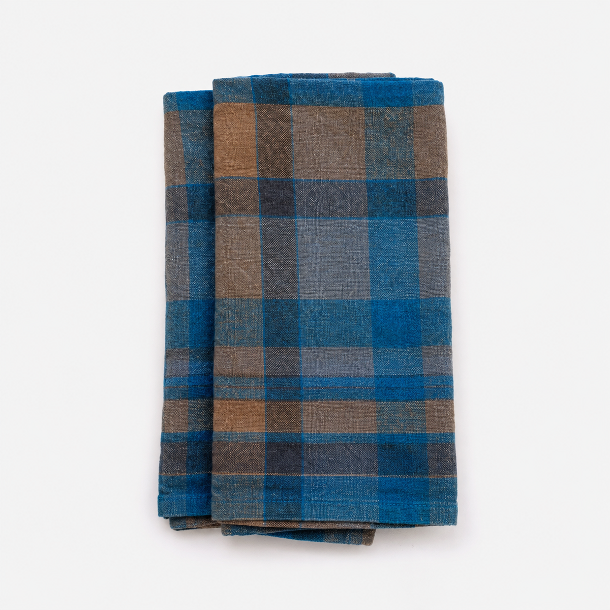 Linen Napkin in Peacock Tartan