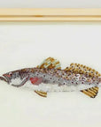 Spotted Sea Trout Beaded Art
