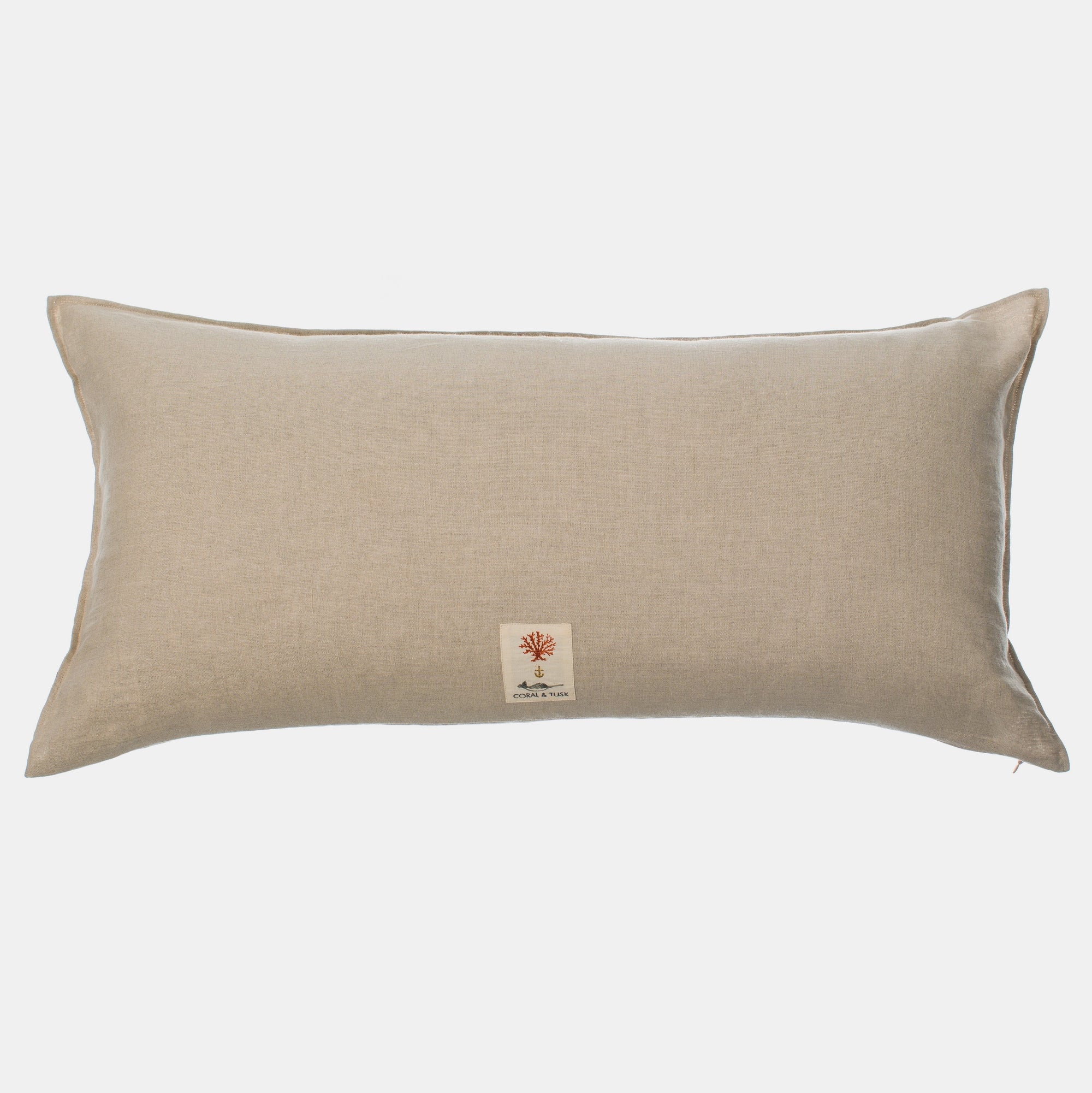 Mushrooms and Ferns Lumbar Pillow