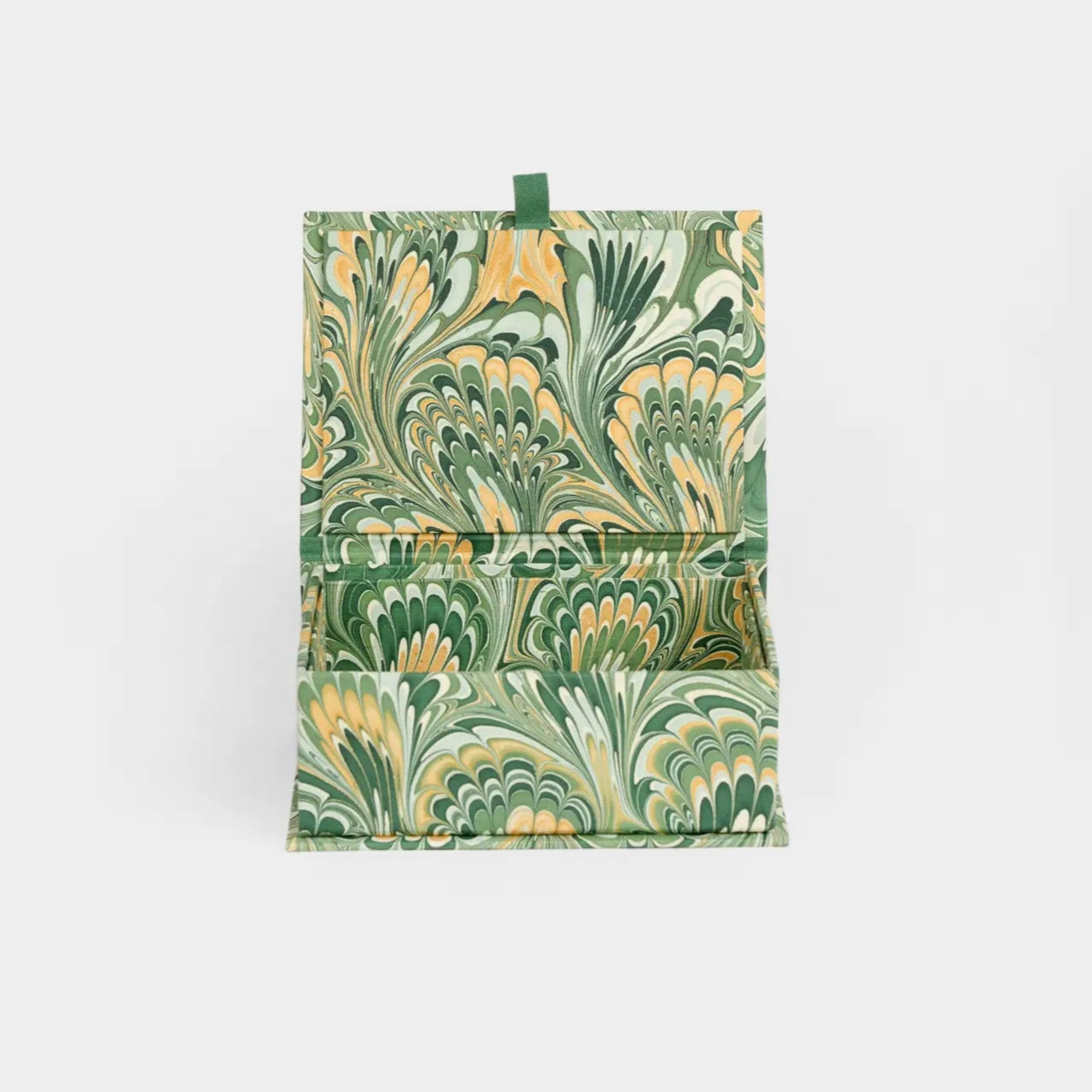 Keepsake Box in Green Marble