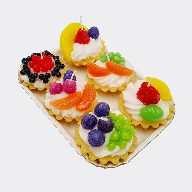 Assorted Fruit Tart Wax Candle