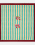 Bouganville Stripes Veronese Tablecloth