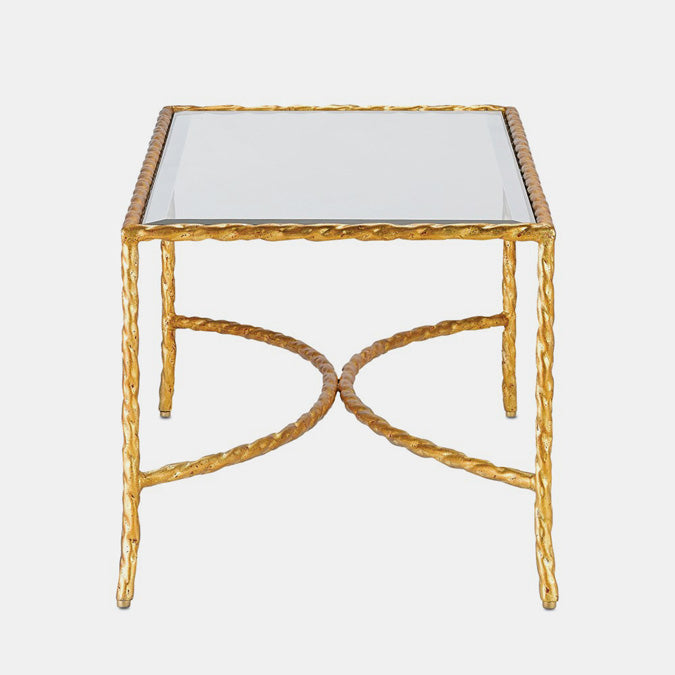 Gilt Twist Cocktail Table