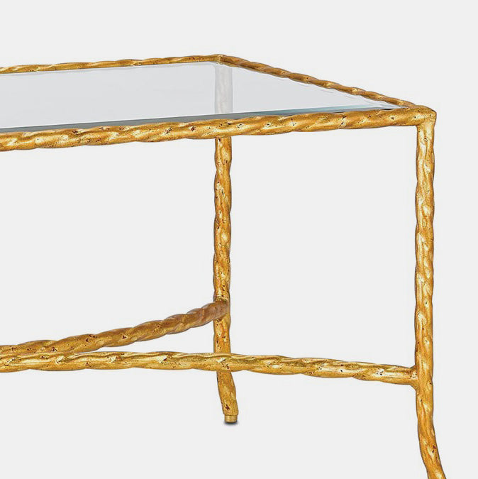 Gilt Twist Cocktail Table