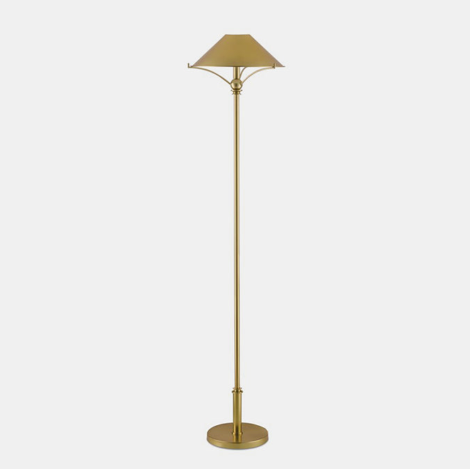 Maarla Brass Floor Lamp