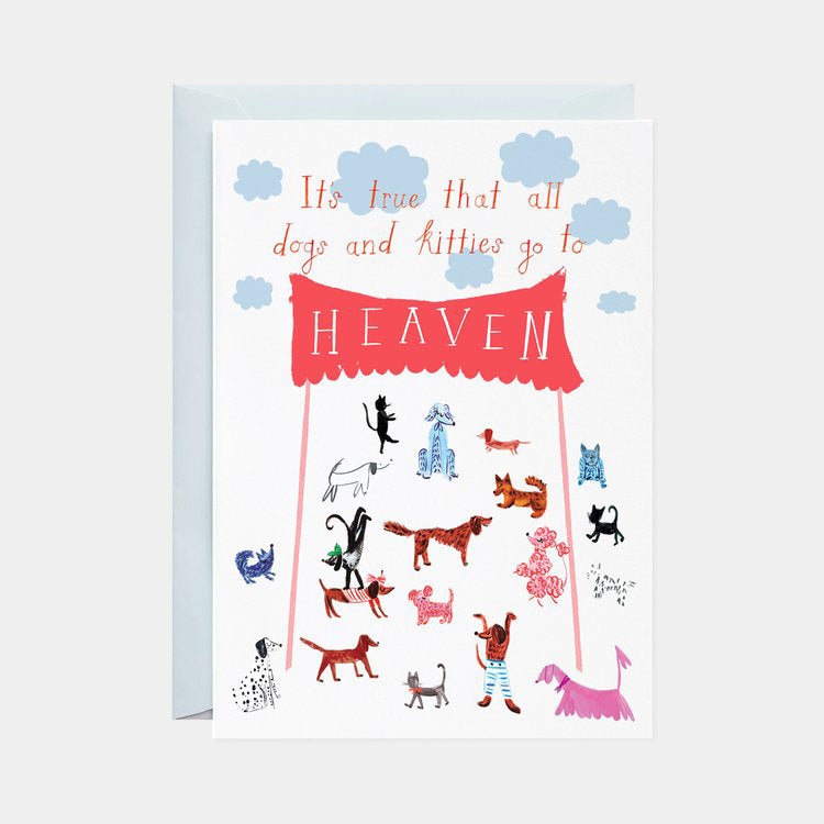 Doggies in Heaven Card (Thinking of You)