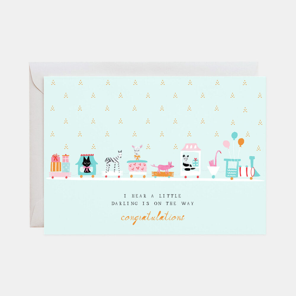 Choo Choo Train Card (Baby)