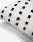 Check Ikat Pillow, square, Pillow, Collyer's Mansion, Collyer's Mansion - Collyer's Mansion