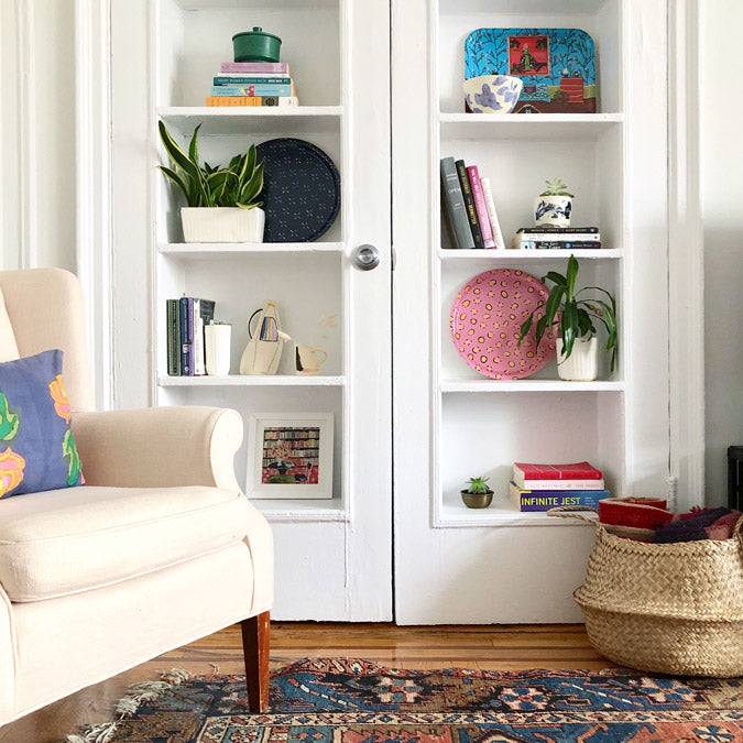 Colorful Home Decor at Collyer's Mansion