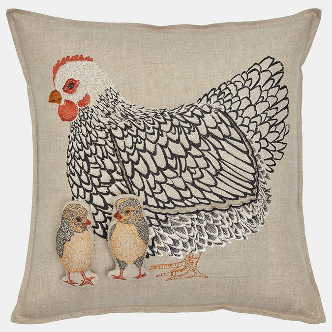 Mother Hen Pocket Pillow, square